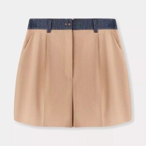 Beige Shorts