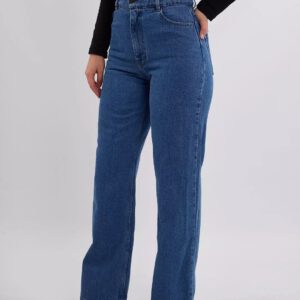 Dunkelblaue Jeans