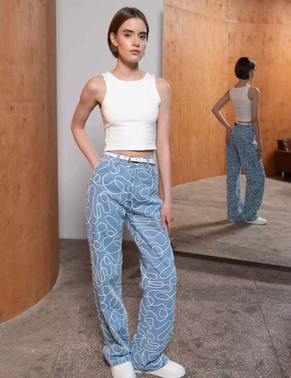 Blaue Jeans